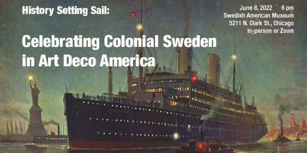 Painting of the Swedish ocean liner Kungsholm